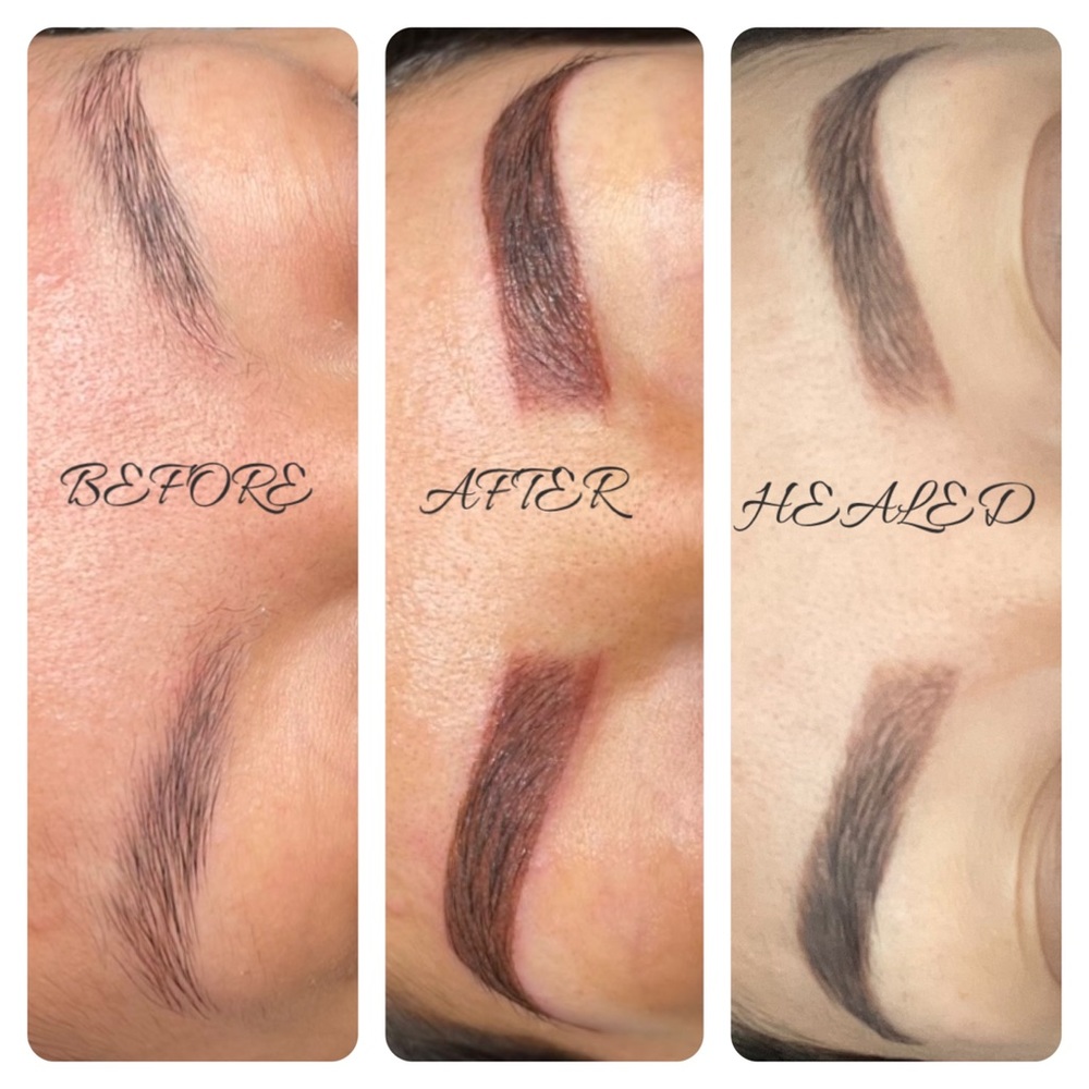 Ombré brows